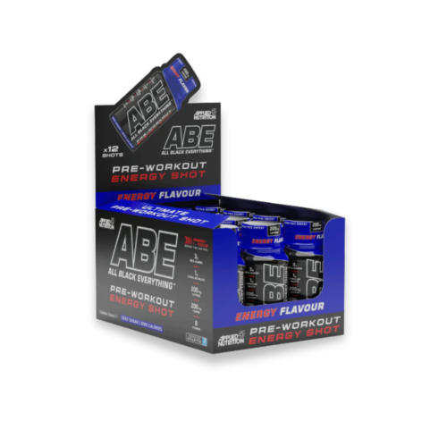 ابلايد نيوترشين اي بي إي شوت - ما قبل التمرين بنكهة الطاقة (12 حبة) - Applied Nutrition ABE Shot Pre-Workout