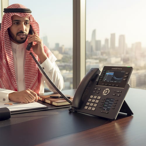 هاتف Grandstream IP GRP2616 – جهاز IP مكتبي متطور...
