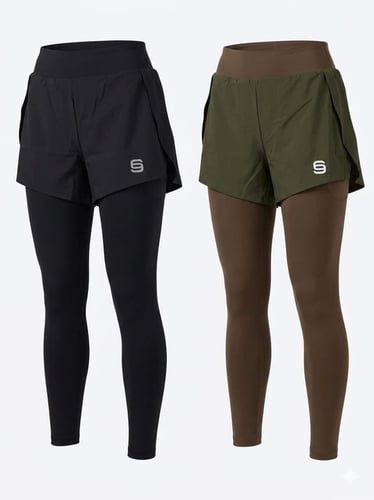 بنطلون ليقنز legging مع شورت