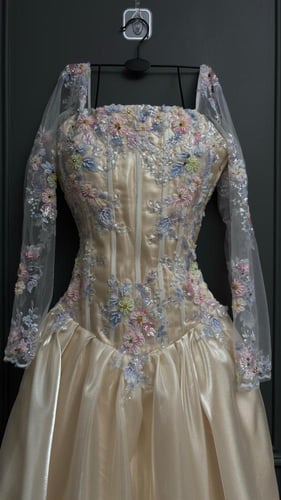 فستان سهره ملكه راقي 350