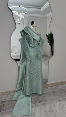 فستان ميكادو وخرز