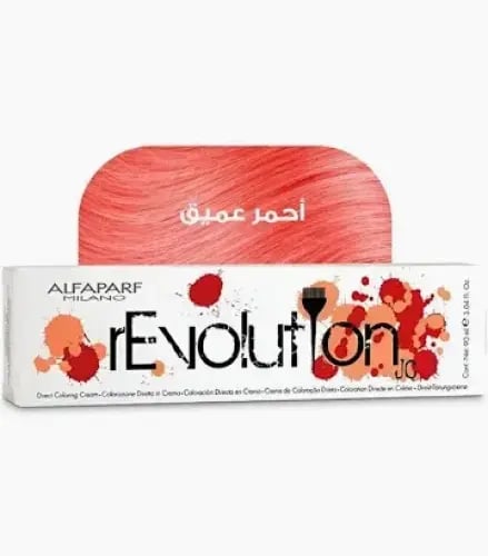 Revolution hair dye 90 ml dark red color