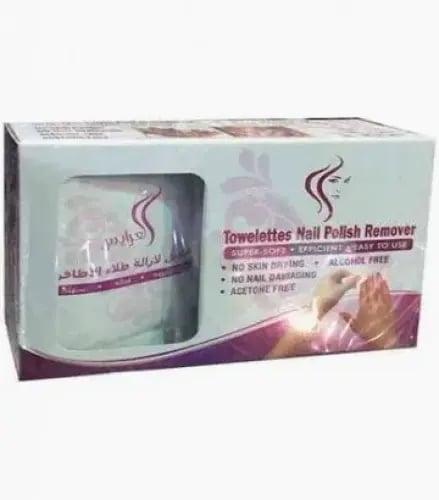 Bride tissue for removing nail polish, ultra soft