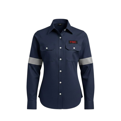 Women's formal fire-resistant shirt
