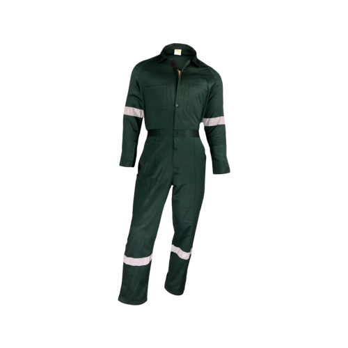 Raya - FR Coverall 100% Cotton 240 Dark Green GSM...