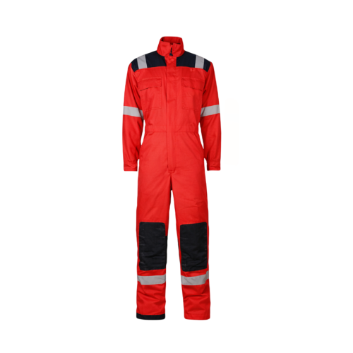 Raya - FR Coverall 240 GSM Red & Black