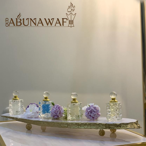 هدايا المسك بالتولات الكريستاليه