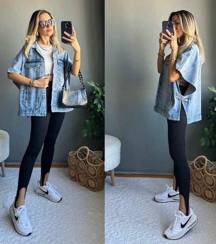 فلورنس - جاكيت جينز عصري D101