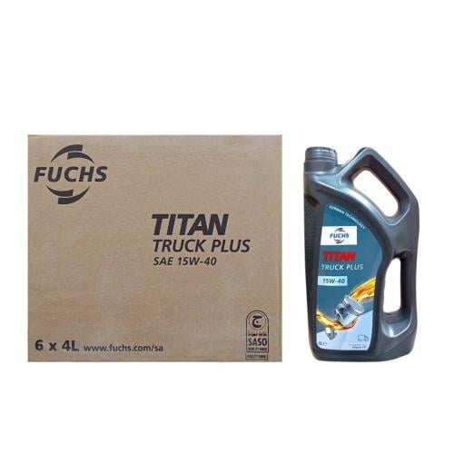 Fuchs Diesel 15W40 4L Carton (6 Gallons)