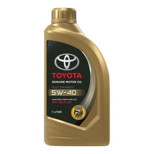 Genuine Toyota 5W40 engine oil, 1 liter