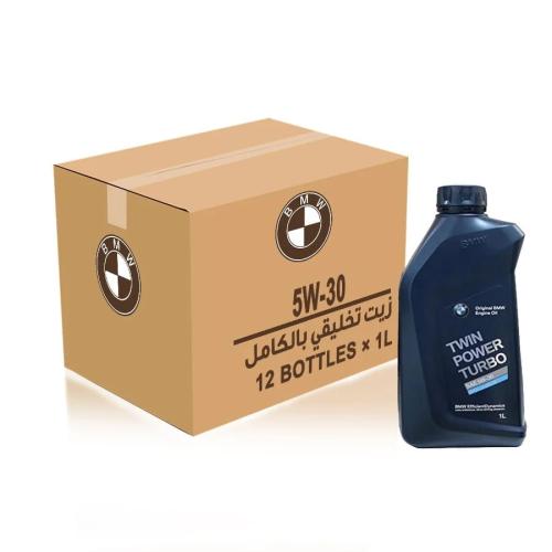 زيت محرك 5W30 BMW تخليقي بالكامل كرتون 12 ل