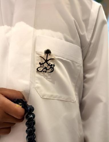 الأكثر فخامة بروش سيفين ونخلة