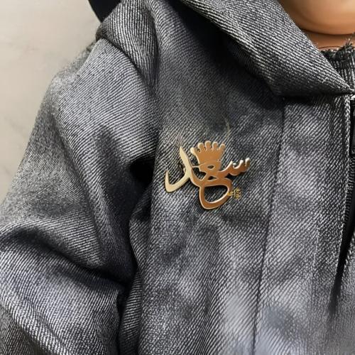 بروش اطفال بشكل التاج بالاسم