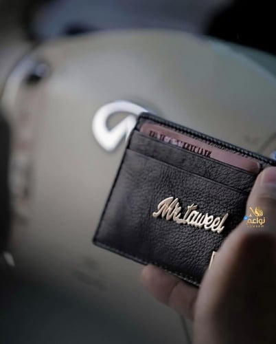 بوك رجالي بالاسم جلد ماركه فاخره