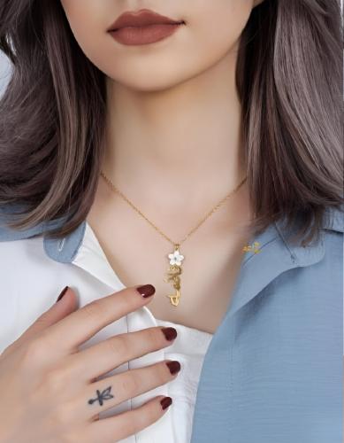 سلسال الورده بشكل جديد بالاسم