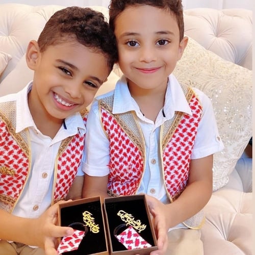 بروش الشماغ تصميم حسب الطلب