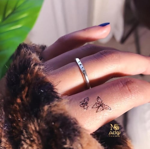 خاتم تاريخ نسائي بتصميم حسب الطلب