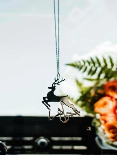 تعليقة سيارة الغزاله بالاسم روعه