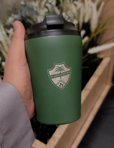 كوب شعار الاهلي مع شعار كاس النخبه