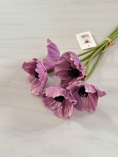 ربطة ورد رقم ( 5 ) شقائق النعمان