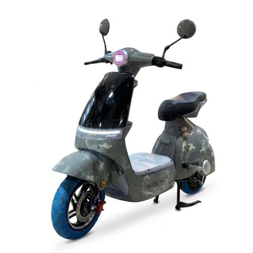 دراجة كهربائية ذكية NB1114 بمحرك 2000 واط بإنارات ليزر وبطارية ليثيوم 60 فولت 50 أمبير ونظام NFC