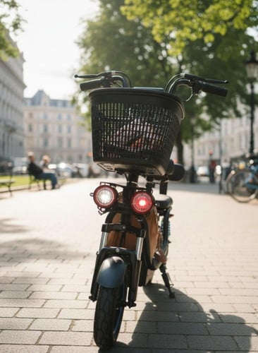 سكوتر كهربائي للكبار بعجلات 10 إنش | بطارية قوية 4...