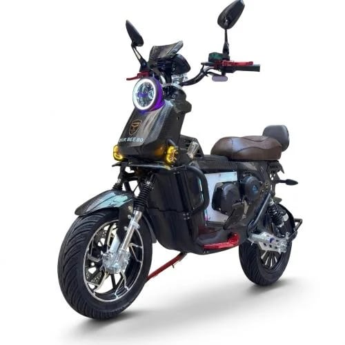 دباب كهربائي دباب الديار برو ماكس نيازي محرك 5000W وبطارية 72V 50Ah فرامل زيت ومساعدات هيدروليك مع جنوط كروم