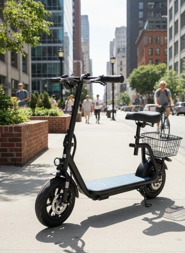 سكوتر كهربائي للكبار 48 فولت مع بطارية 13 أمبير، م...