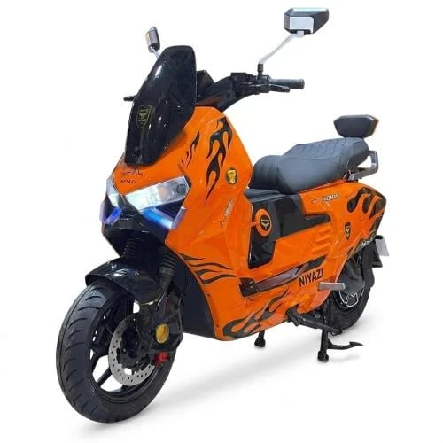 دباب كهربائي ذكي NB1119 بمحرك 5000 واط وبطارية 72 فولت بإنارات تفاعلية ليزر مع شاحن جوال ونظام ريموت كنترول متطور
