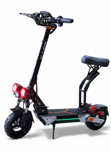 سكوتر كهربائى للكبار ببطارية 48 فولت وإطارات 11 إن...