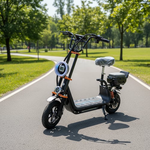 نيازي تويز، E615، سكوتر كهربائي مريح بمقعدين ونظام...