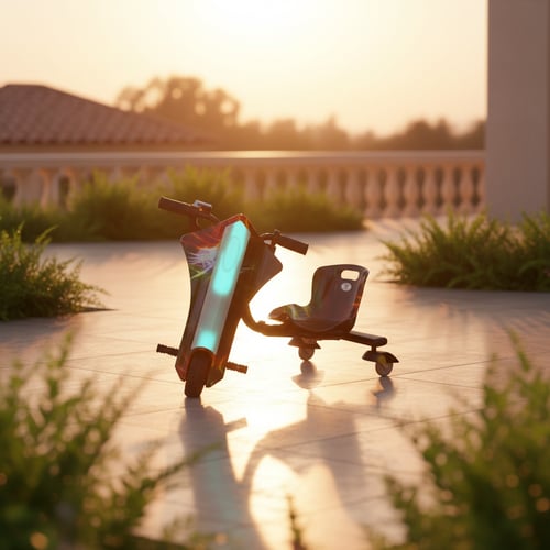 نيازي تويز، DP128S، سكوتر درفت بمقعد مريح وتقنيات...