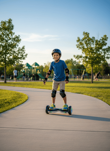 هوفر بورد ذكي مقاس 6 بوصة ببطارية 36V وبلوتوث وإضا...