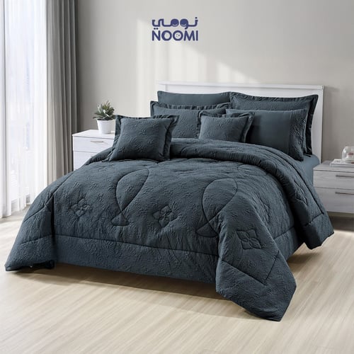 تيفان مفرش صيفي مايكروفايبر منفوخ - 5 قطع نفر ونص