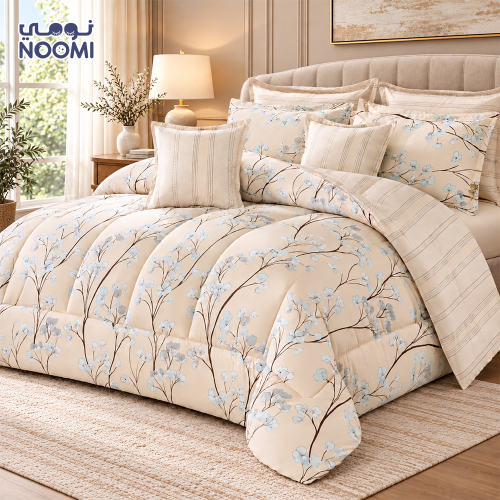 مفرش بلوسوم مفرد (نفر ونص)