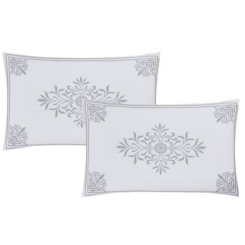 مفرش ديلارا المطرز بالكامل مايكروفايبر نفرونص 5 قط...