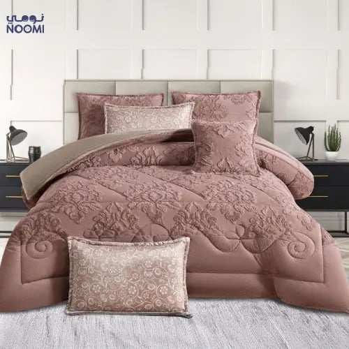 مفرش تيرفا مخمل فاخر مزدوج (نفرين)