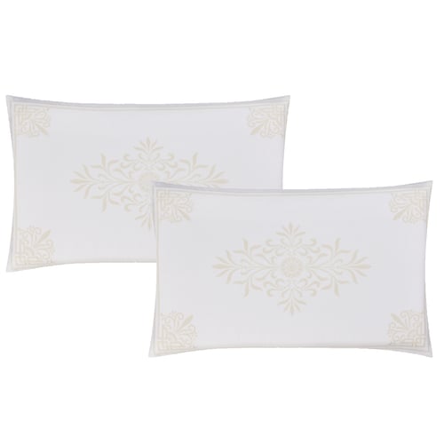 مفرش ديلارا المطرز بالكامل مايكروفايبر نفرونص 5 قط...