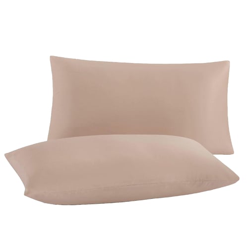 طقم 2 قطع كيس مخدة مايكروفايبر