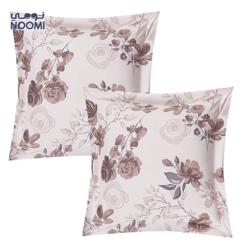 مفرش فيكتوريا مشجر مايكروفايبر نفرونص 5 قطع