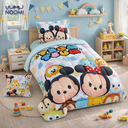 مفرش كيدز زون رسومات ٤ قطع