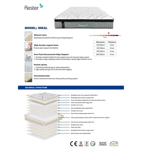 مرتبة IDEAL أيديل الفاخرة