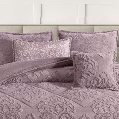 مفرش تيرفا مخمل فرو شتوي نفرونص 5 قطع