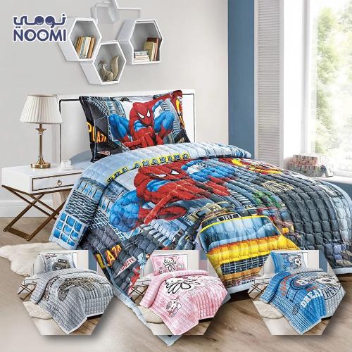مفرش أطفال مضغوط مخمل ( 3 قطع )