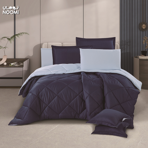 مفرش نسمة سادة قطن 100% 8 قطع نفرين