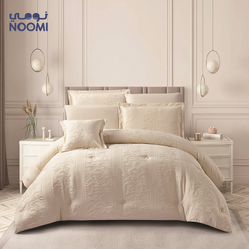 مفرش نيوم جاكار مايكروفايبر نفرونص 5 قطع