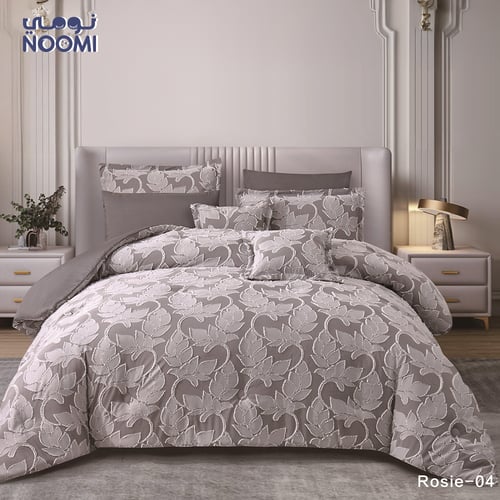 مفرش روزي نفر ونص مايكروفايبر نفرونص 5 قطع