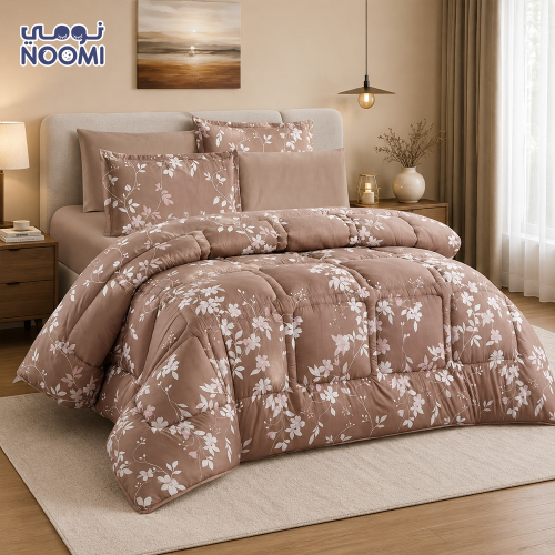 مفرش فلاور مزدوج ( نفرين )