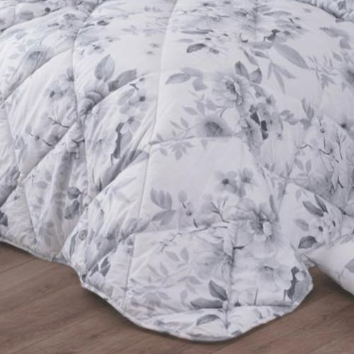 مفرش ايليف قطن تركي 100% مشجر | نفرين 8 قطع