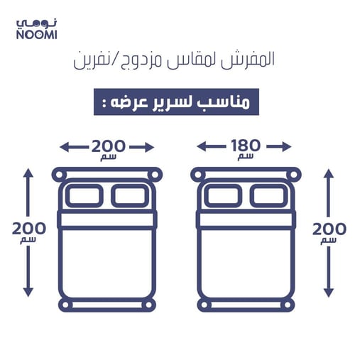 مفرش داليا 8 قطع جاكار صيفي-رصاصي